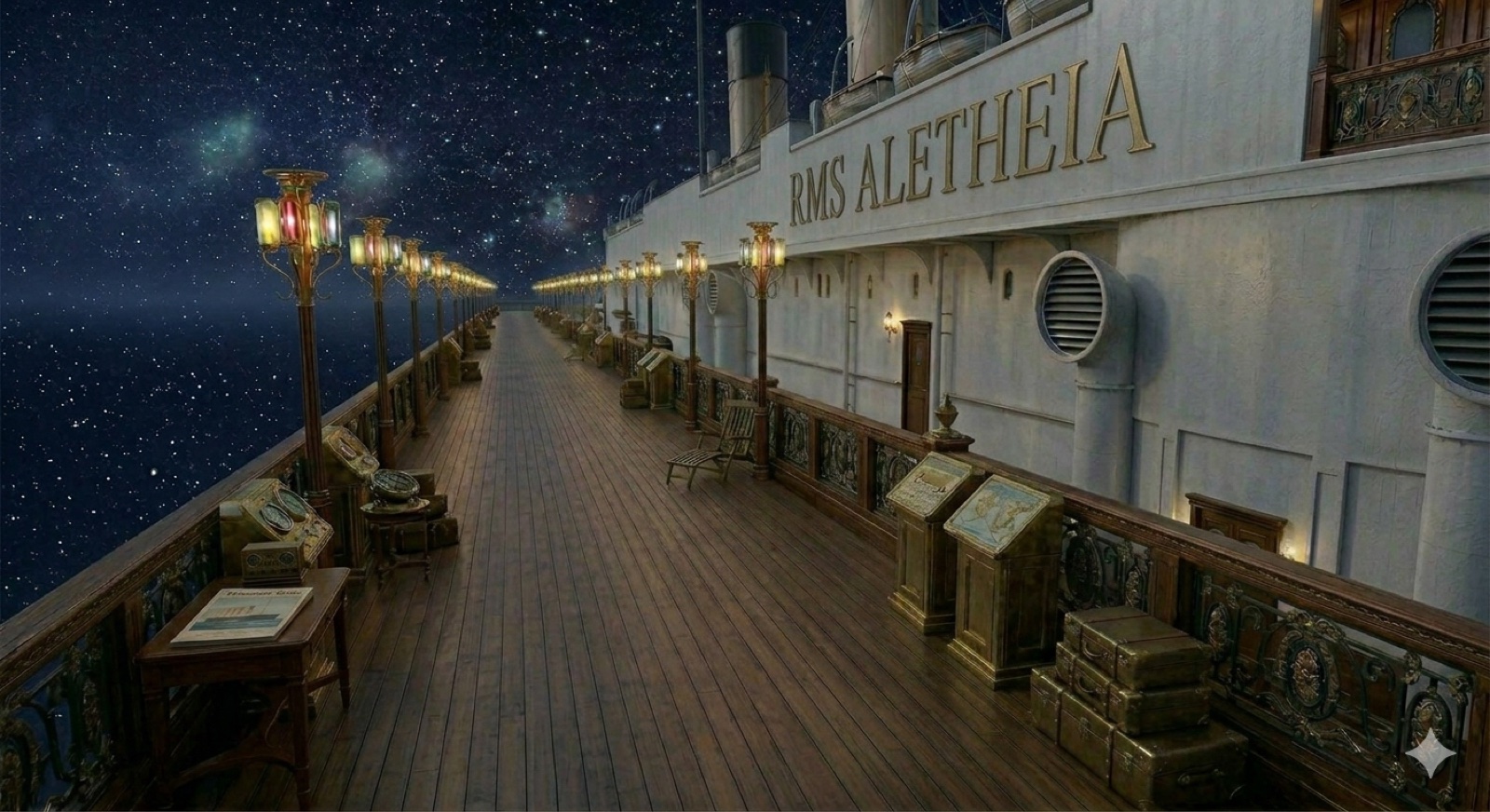 Starboard Promenade Deck